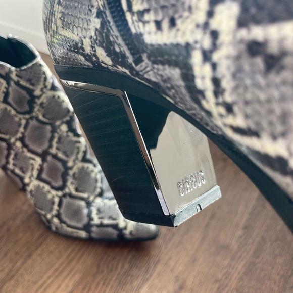 Circus by Sam Edelman Snakeskin Print Booties - Picture 3 of 7